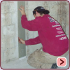 Bowed Wall Repair - Carbon Fibre Straps