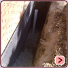 External Waterproofing - Corner Foundations