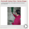 Fortress hardened epoxy is then applied to the wall