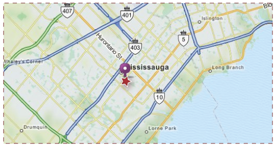 Mississauga, ON - Service Area Map