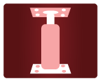 Support Post Replacement Service Icon